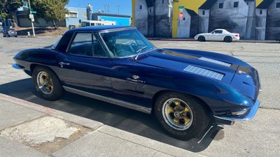 63 Corvette dk blue