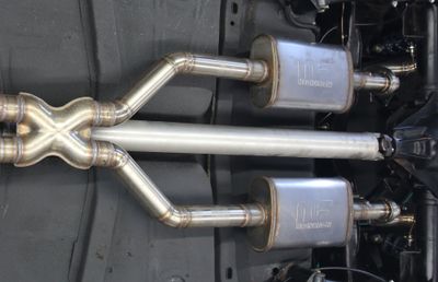 67 Nova exhaust