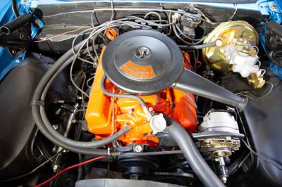 ’67 Camaro engine
